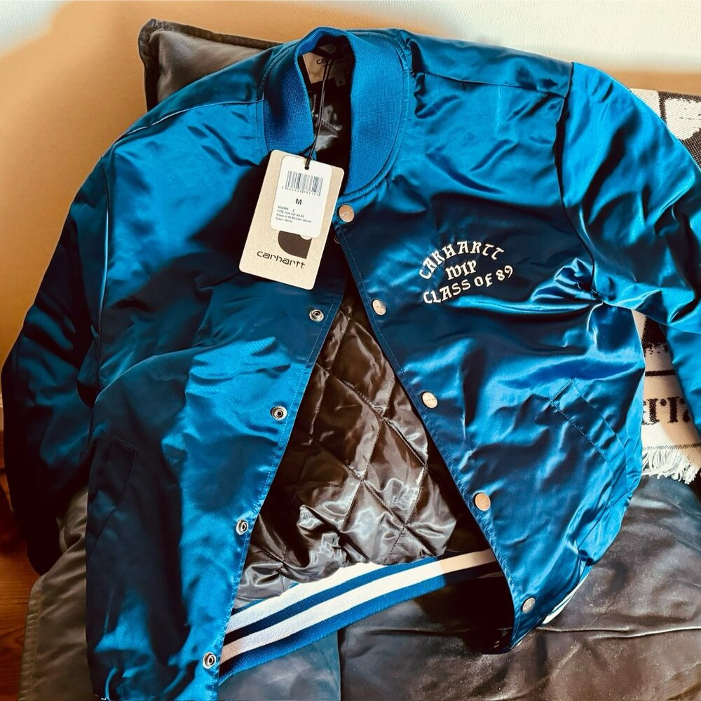 Carhartt WIP Satin Varsity Bomber